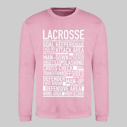 Lacrosse Text Sweatshirt