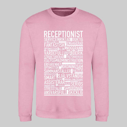 Receptionist Text Sweatshirt