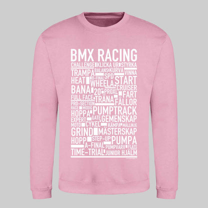 BMX Racing Text Sweatshirt