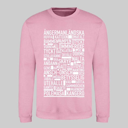 Ångermanländska Dialekt Text Sweatshirt
