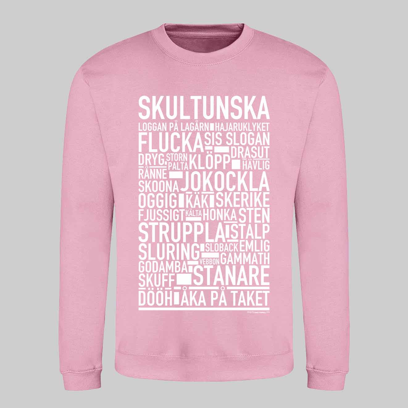 Skultunska Dialekt Text Sweatshirt
