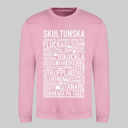 Skultunska Dialekt Text Sweatshirt