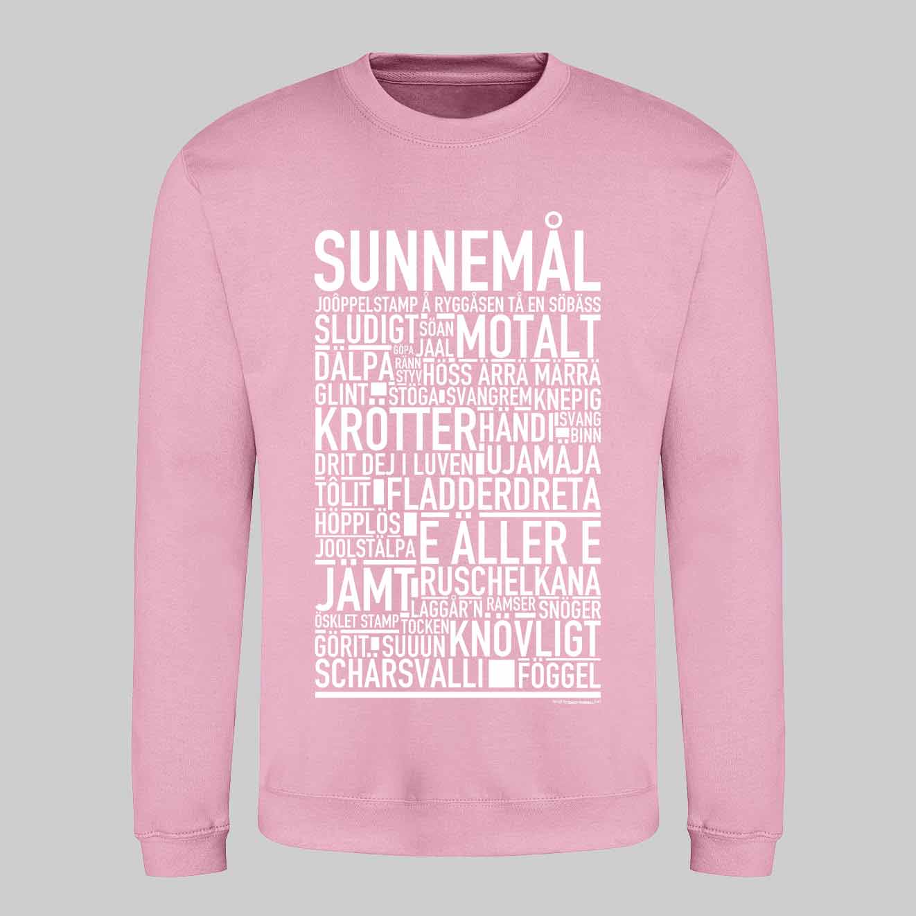 Sunnemål Dialekt Text Sweatshirt