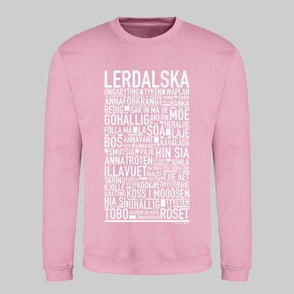 Lerdalska Dialekt Text Sweatshirt