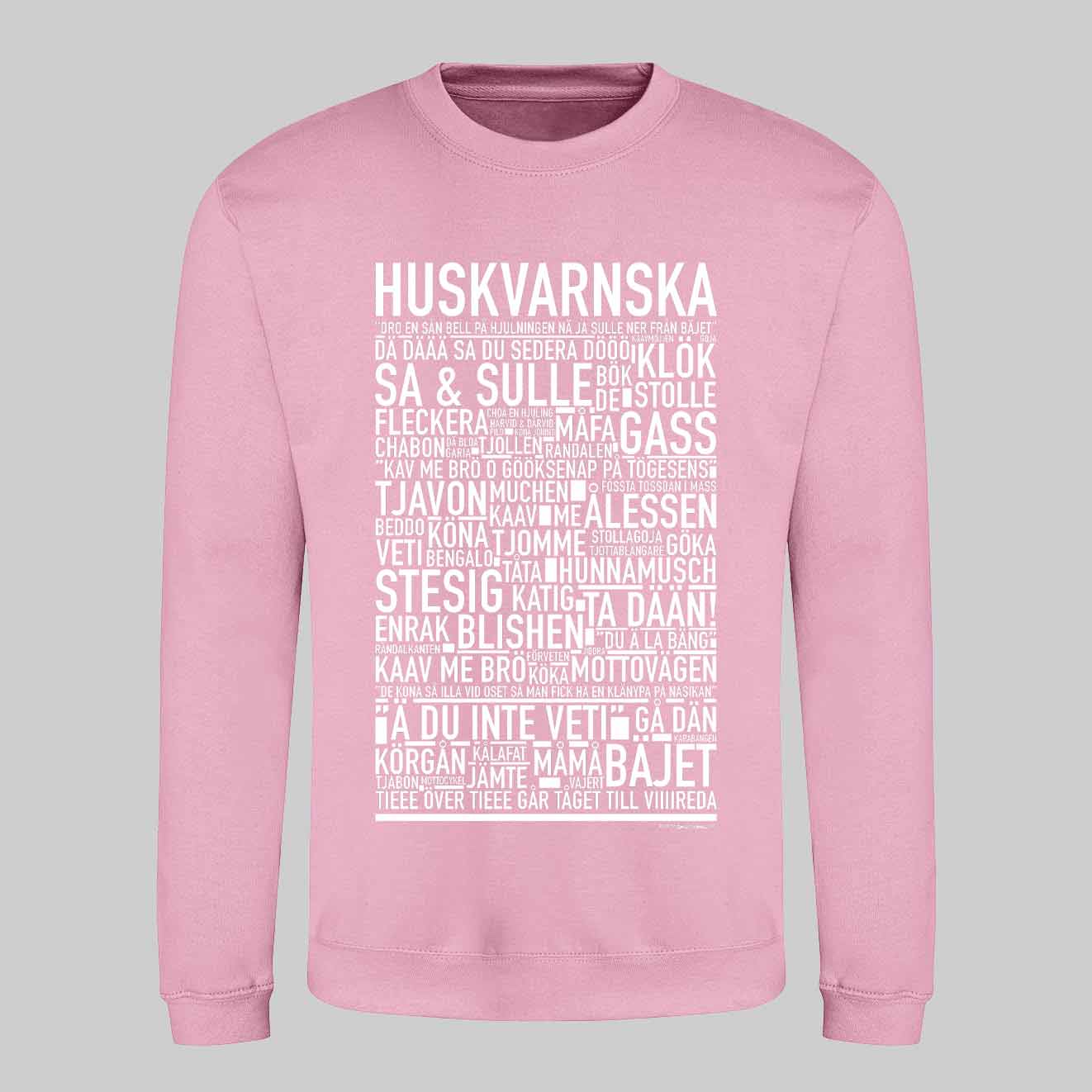 Huskvarnska Dialekt Text Sweatshirt