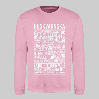 Huskvarnska Dialekt Text Sweatshirt