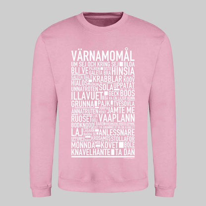 Värnamomål Dialekt Text Sweatshirt