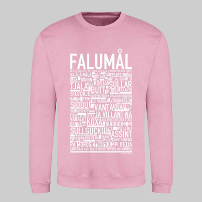 Falumål Dialekt Text Sweatshirt