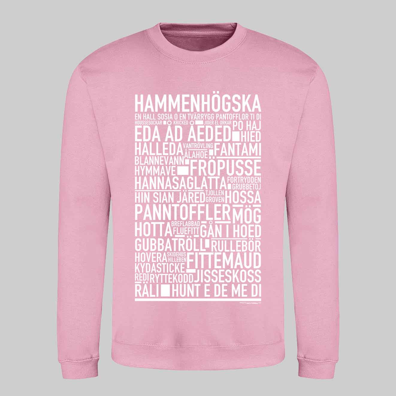 Hammenhögska Dialekt Text Sweatshirt