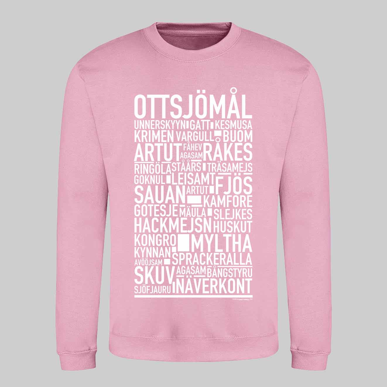 Ottsjömål Dialekt Text Sweatshirt
