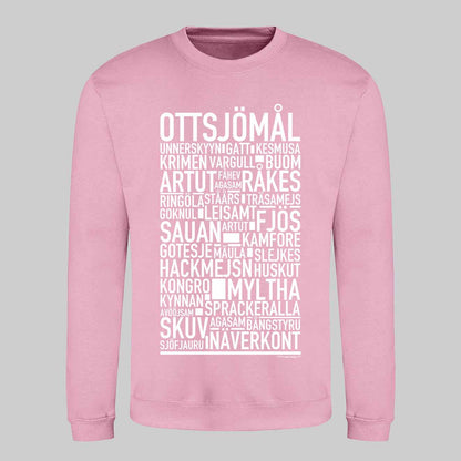 Ottsjömål Dialekt Text Sweatshirt