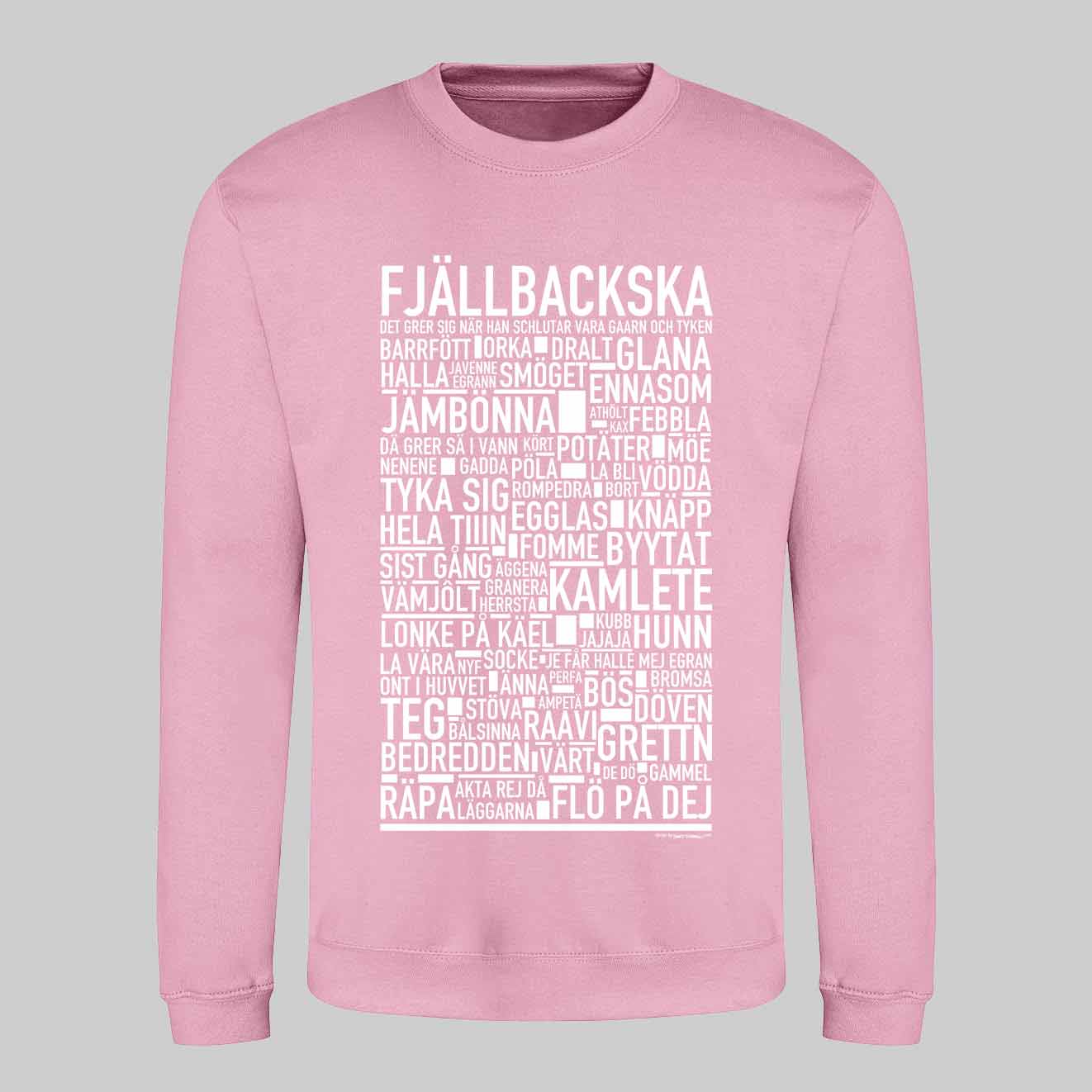 Fjällbackska Dialekt Text Sweatshirt