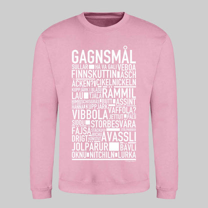 Gagnsmål Dialekt Text Sweatshirt