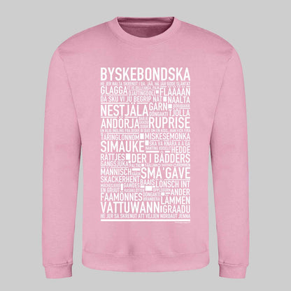 Byskebondska Dialekt Text Sweatshirt
