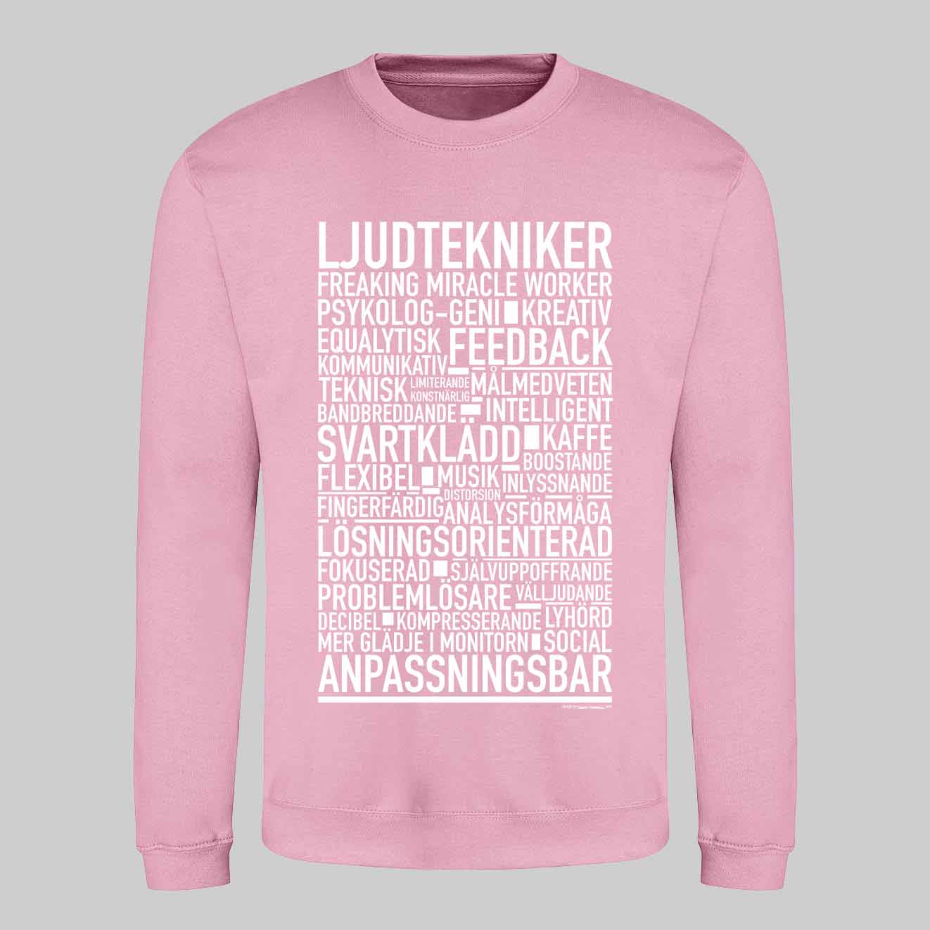 Ljudtekniker Text Sweatshirt