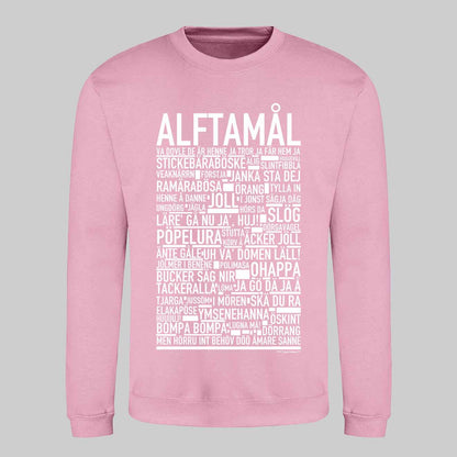 Alftamål Dialekt Text Sweatshirt
