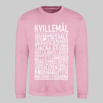 Kvillemål Dialekt Text Sweatshirt
