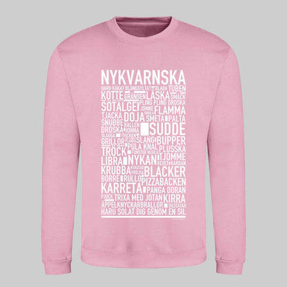 Nykvarnska Dialekt Text Sweatshirt