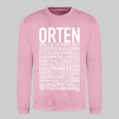 Orten Dialekt Text Sweatshirt