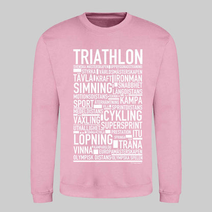 Triathlon Text Sweatshirt