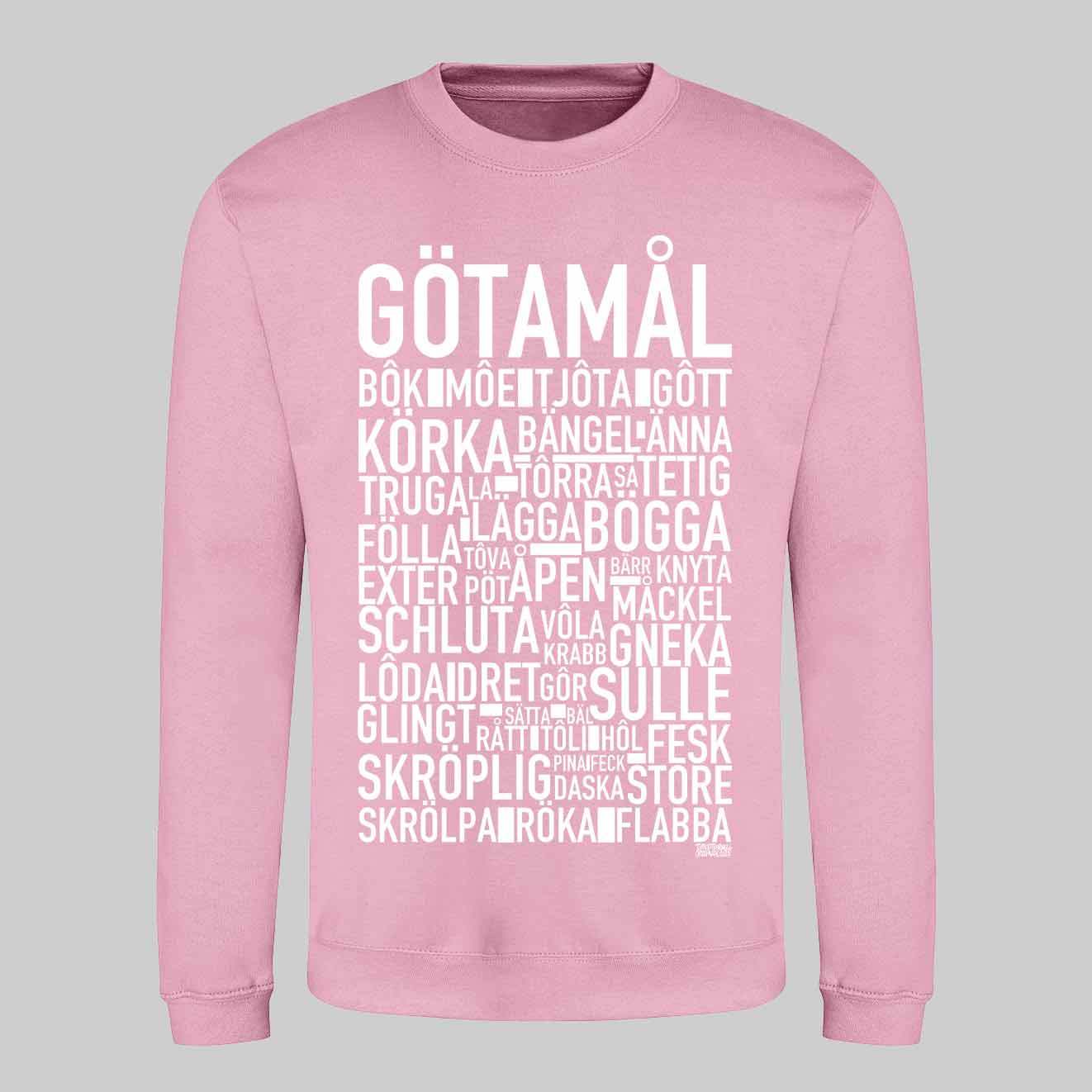 Götamål Dialekt Text Sweatshirt