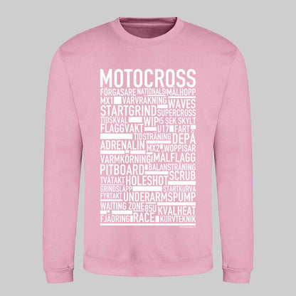 Motocross Text Sweatshirt