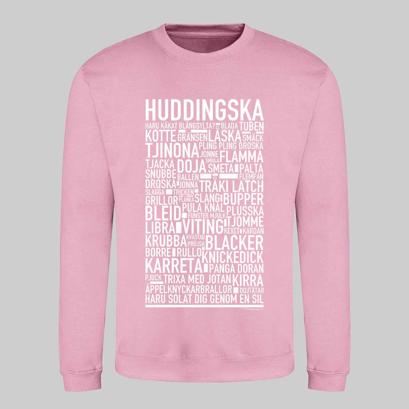Huddingska Dialekt Text Sweatshirt