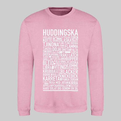 Huddingska Dialekt Text Sweatshirt