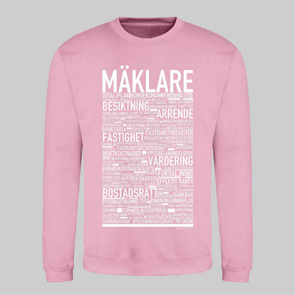Mäklare Text Sweatshirt