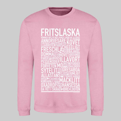 Fritslaska Dialekt Text Sweatshirt