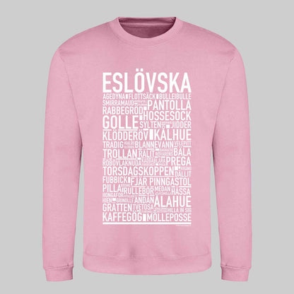 Eslövska Dialekt Text Sweatshirt