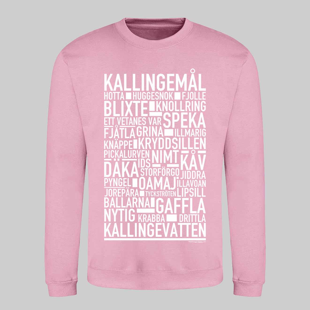 Kallingemål Dialekt Text Sweatshirt