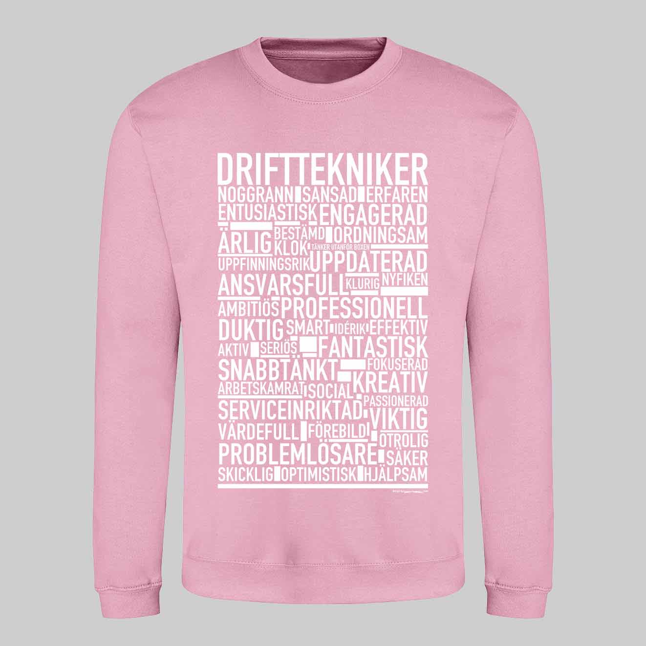 Drifttekniker Text Sweatshirt