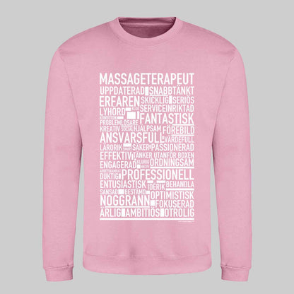 Massageterapeut Text Sweatshirt