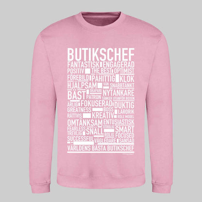 Butikschef Text Sweatshirt