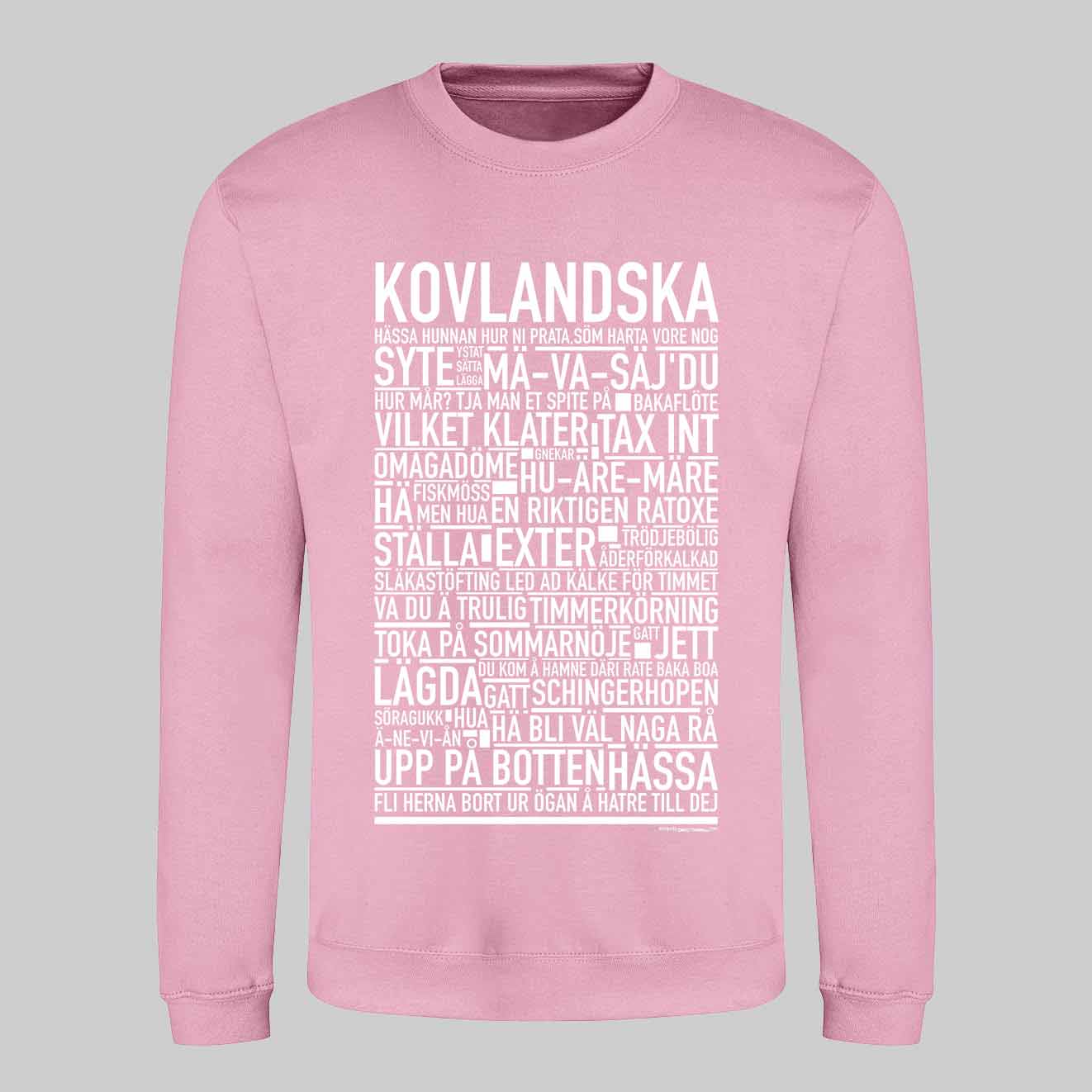 Kovlandska Dialekt Text Sweatshirt