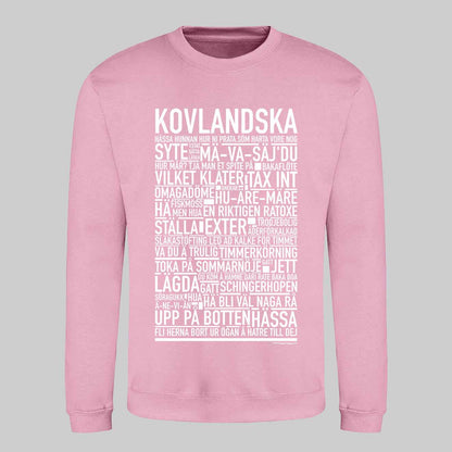 Kovlandska Dialekt Text Sweatshirt