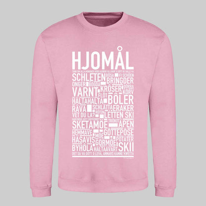 Hjomål Dialekt Text Sweatshirt