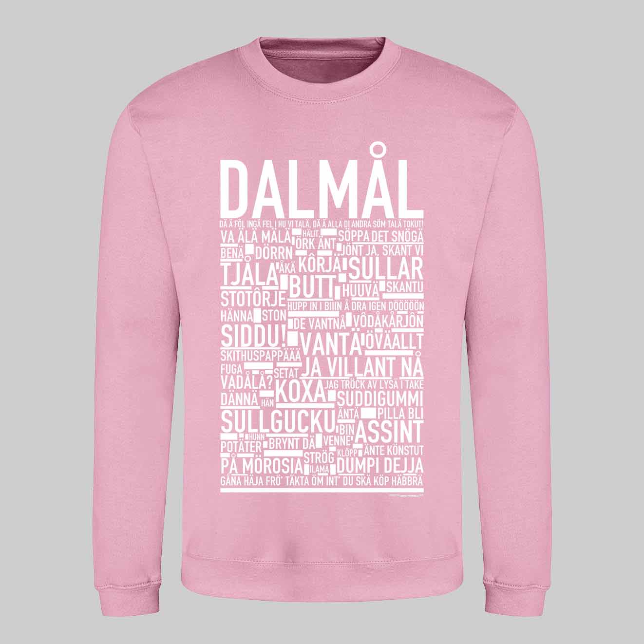 Dalmål Dialekt Text Sweatshirt