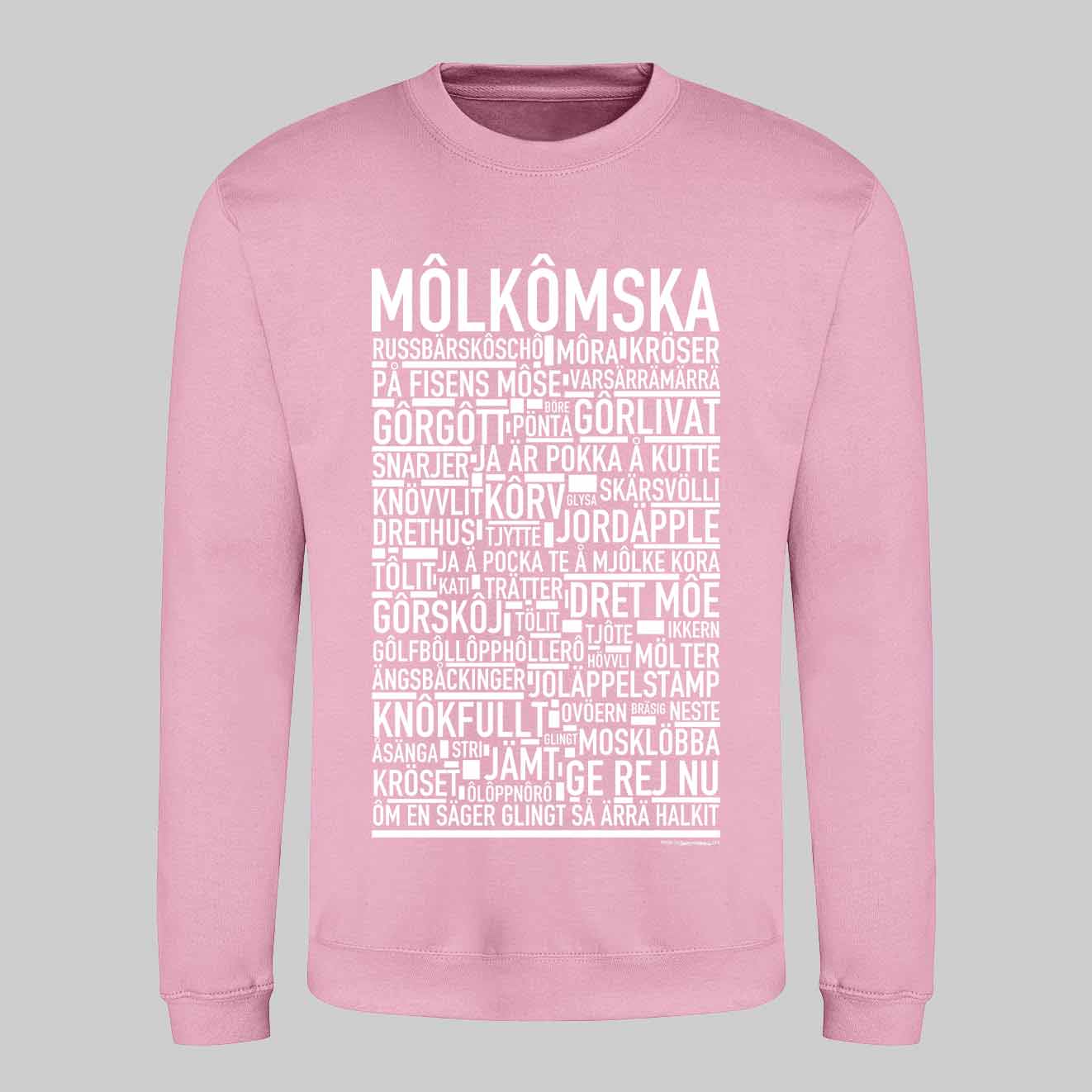 Môlkômska Dialekt Text Sweatshirt