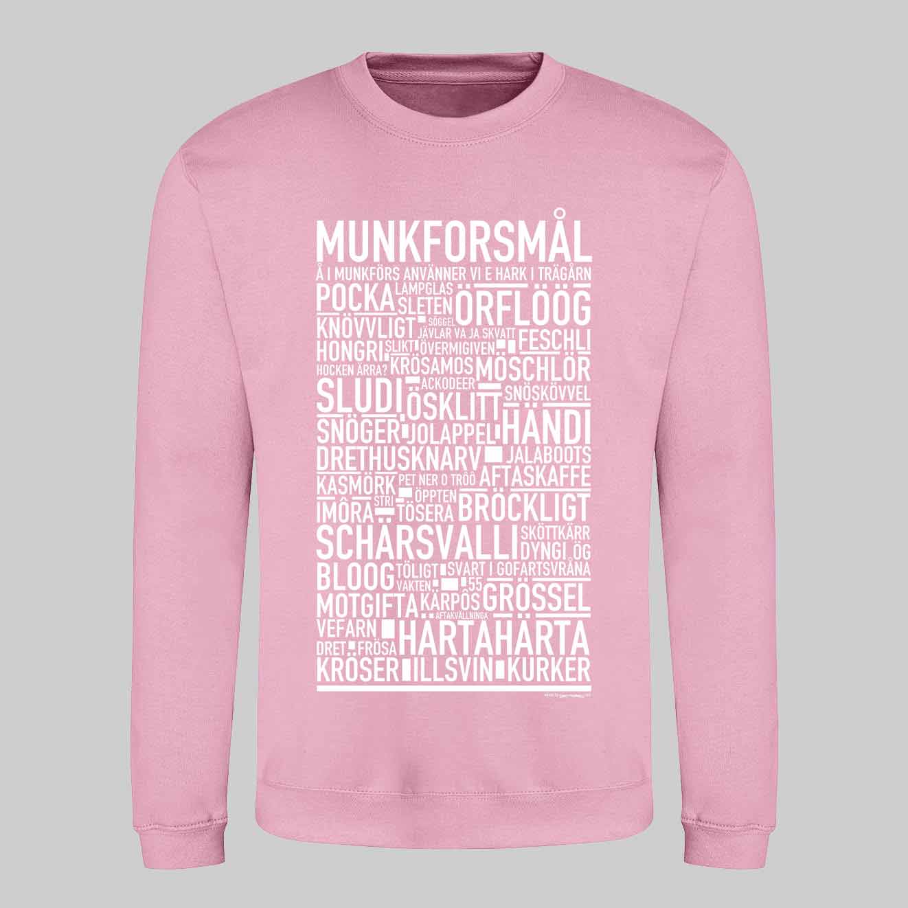 Munkforsmål Dialekt Text Sweatshirt