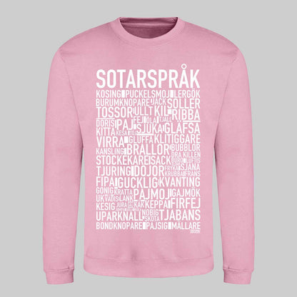 Sotarspråk Dialekt Text Sweatshirt