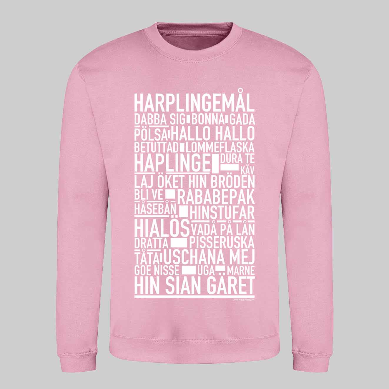 Harplingemål Dialekt Text Sweatshirt