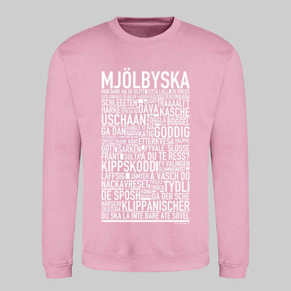 Mjölbyska Dialekt Text Sweatshirt