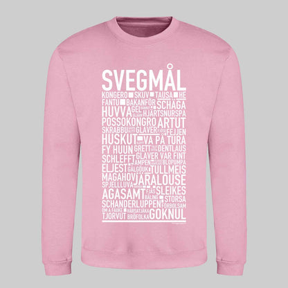 Svegmål Dialekt Text Sweatshirt