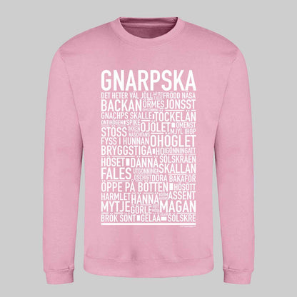 Gnarpska Dialekt Text Sweatshirt