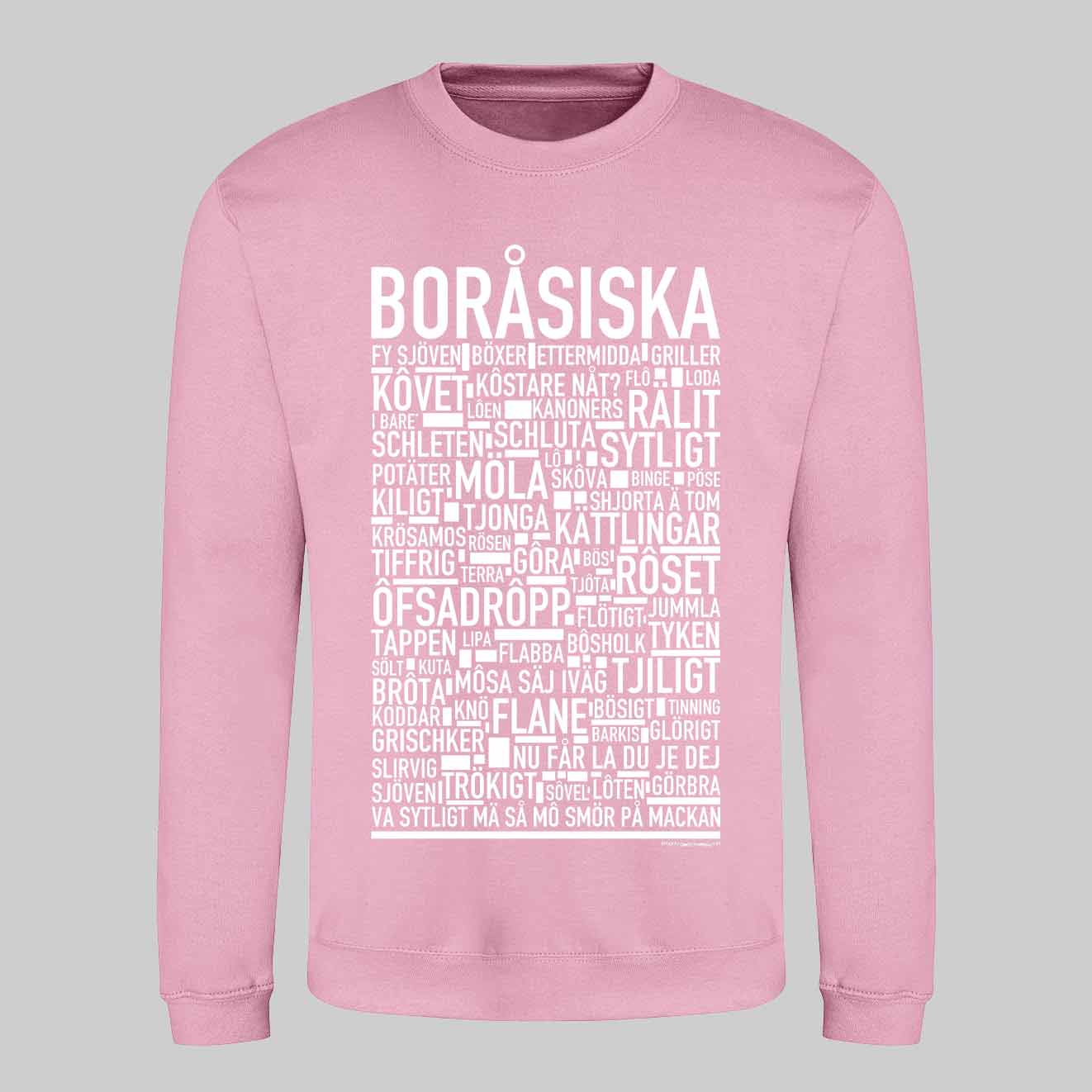 Boråsiska Dialekt Text Sweatshirt