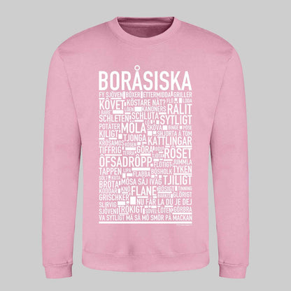 Boråsiska Dialekt Text Sweatshirt