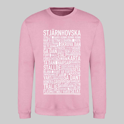 Stjärnhovska Dialekt Text Sweatshirt