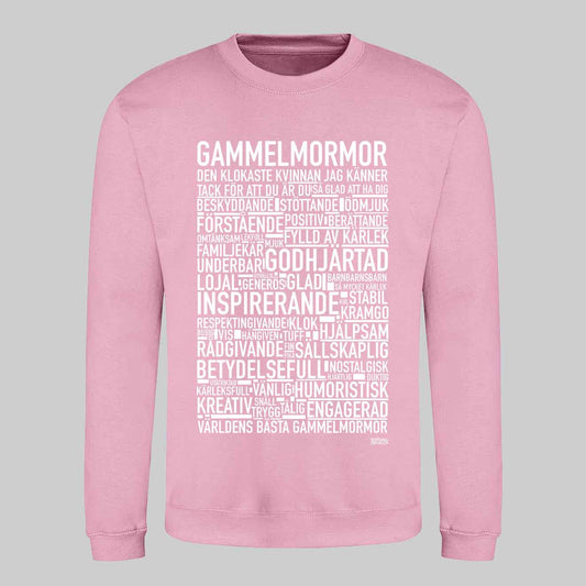 Gammelmormor 2024 Text Sweatshirt